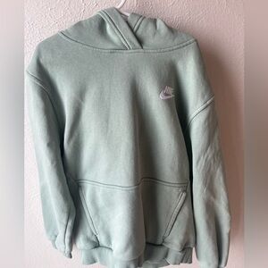 Nike Light Sage Green Pullover Hoodie